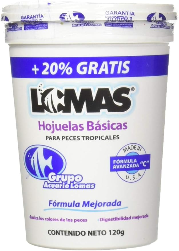 Hojuelas Basicas Peces 100 Grs Hojuelas Basicas Peces 100 Grs